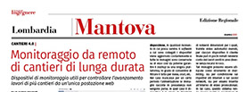 Il giornale dell'Ingegnere - Monitoraggio da remoto di cantieri di lunga durata