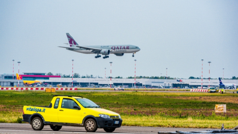 Vitali|Aeroporto di Milano Malpensa - Monitoraggio e video timelapse riqualificazione di una pista