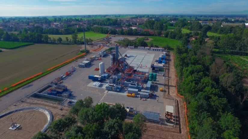 Chiusura cantiere Saipem | IGS impianto di stoccaggio gas a Cornegliano laudense