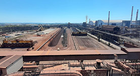 ILVA Taranto -Monitoraggio 25 mesi e Video timelapse copertura parchi OMO
